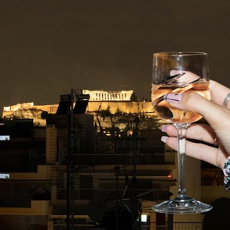 شقة Acropolis Rooftop View, 200M From Neos Kosmos Metro Station أثينا المظهر الخارجي الصورة